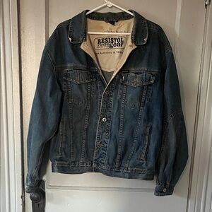 XL Resistor Rodeo Gear International Cowboy Denim Jacket
